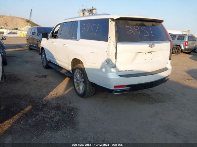 1GYS4KKL8NR131934 Cadillac Escalade Esv 4wd Premium Luxury