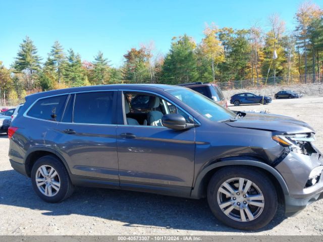 5FNYF6H13GB079158 Honda PILOT LX