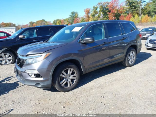 5FNYF6H13GB079158 Honda PILOT LX