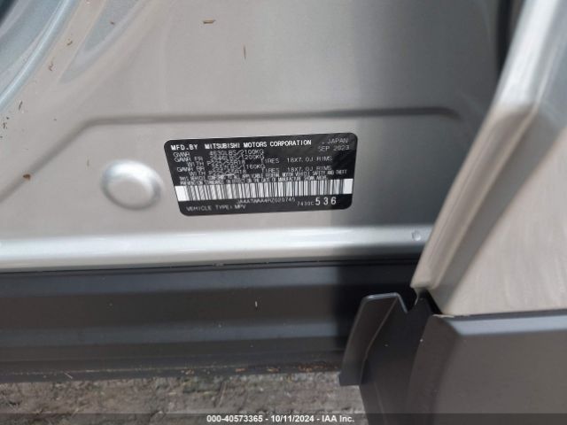 JA4ATWAA4RZ020745 Mitsubishi Eclipse Cross Se