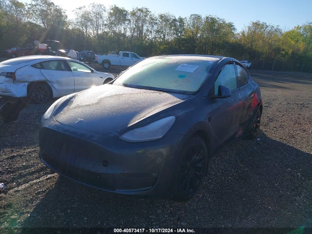 2022 TESLA MODEL Y 7SAYGAEE6NF389330 Photo 1