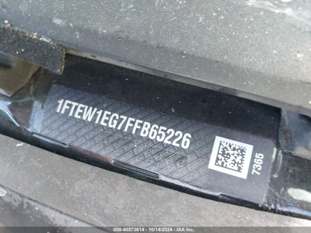 1FTEW1EG7FFB65226 Ford F-150 Platinum