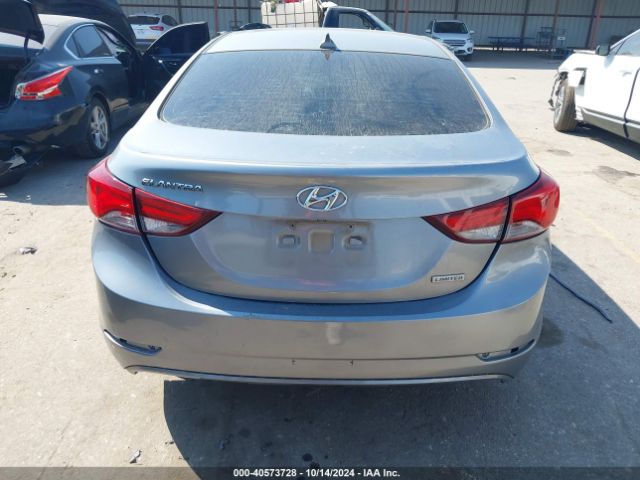 KMHDH4AE3EU075086 Hyundai Elantra Limited