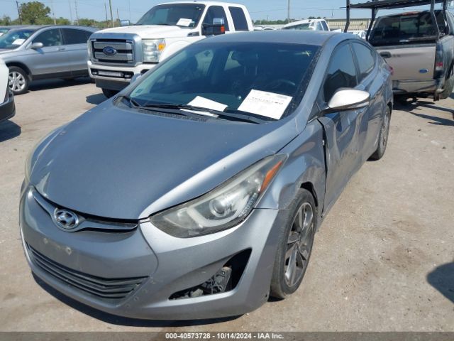 KMHDH4AE3EU075086 Hyundai Elantra Limited