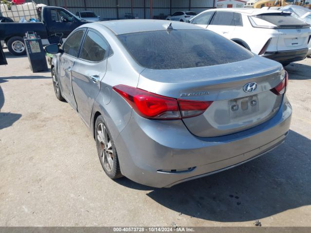 KMHDH4AE3EU075086 Hyundai Elantra Limited