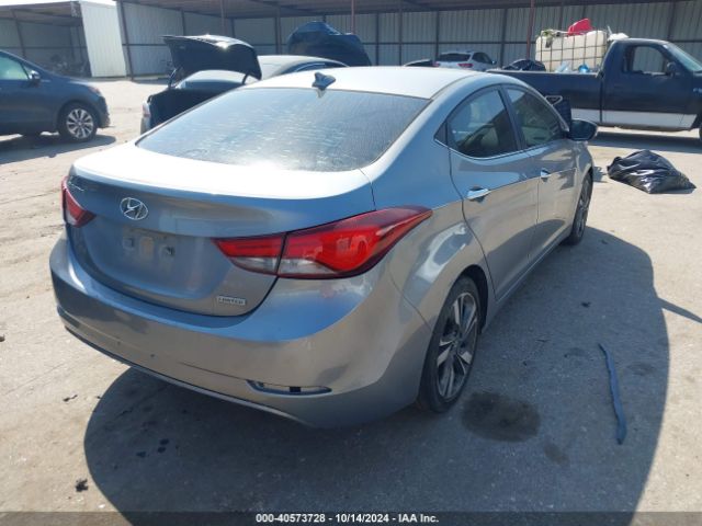 KMHDH4AE3EU075086 Hyundai Elantra Limited