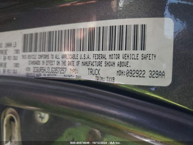 3C6UR5HJ3JG357257 RAM 2500 Tradesman  4x4 8' Box