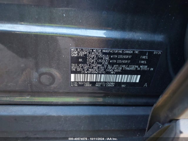 Toyota Rav4 Xle 2024 2T3W1RFV6RW318745 Image 9