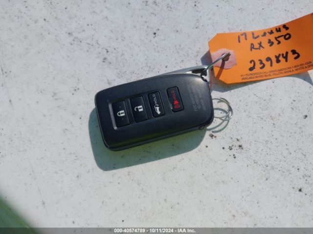 2T2ZZMCA5HC076951 Lexus Rx 350 F Sport