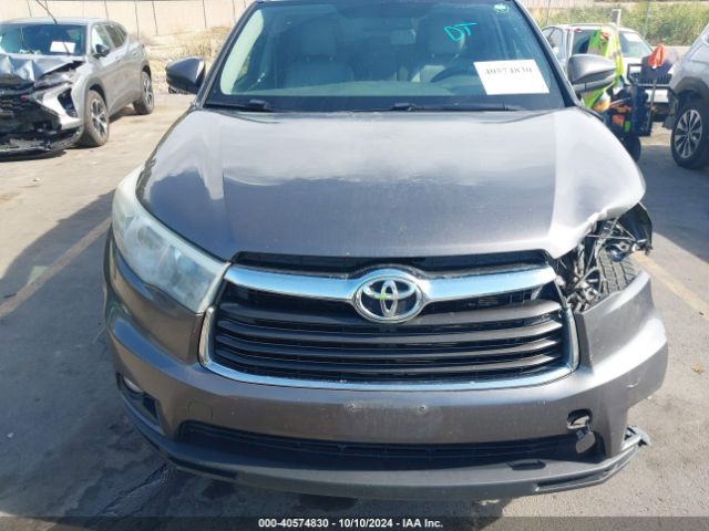 5TDJKRFH8GS264476 Toyota Highlander Xle V6