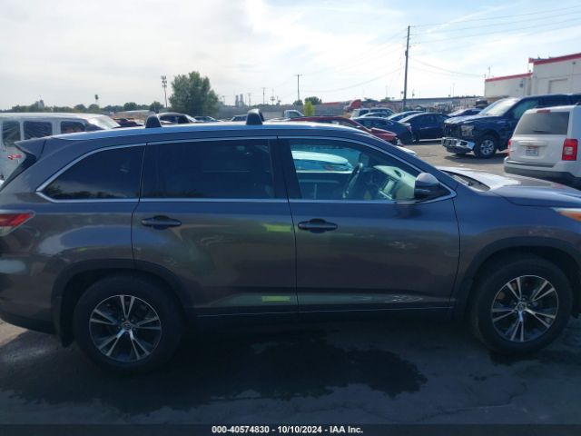 5TDJKRFH8GS264476 Toyota Highlander Xle V6