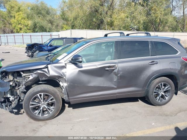 5TDJKRFH8GS264476 Toyota Highlander Xle V6