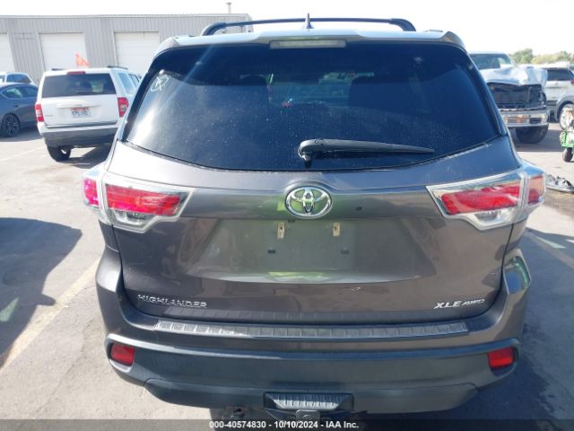 5TDJKRFH8GS264476 Toyota Highlander Xle V6