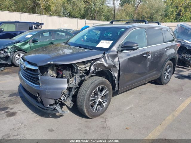 5TDJKRFH8GS264476 Toyota Highlander Xle V6