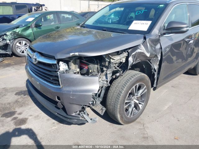 5TDJKRFH8GS264476 Toyota Highlander Xle V6