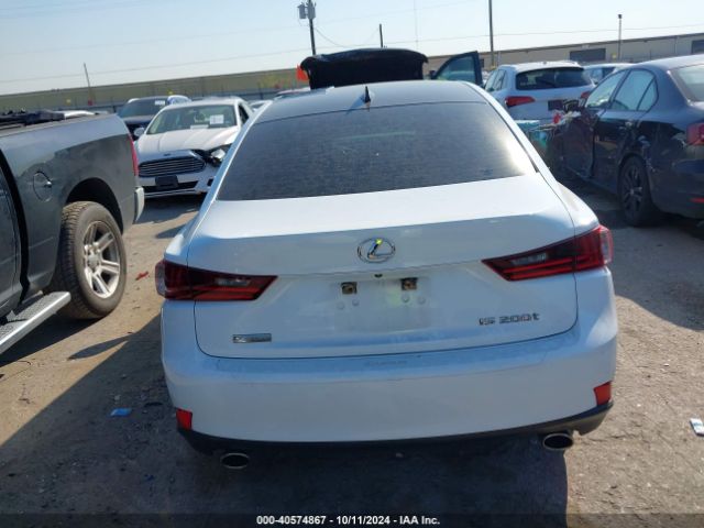 JTHBA1D25G5035989 Lexus IS 200T