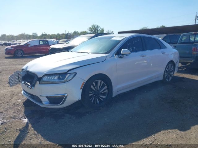 3LN6L5D94HR607503 Lincoln MKZ SELECT