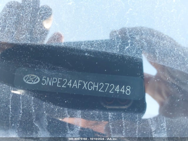 Hyundai SONATA SE 2016 5NPE24AFXGH272448 Image 9