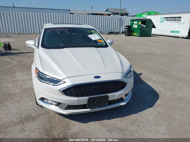 Ford Fusion Platinum 2017 3FA6P0K91HR416125 Image 12