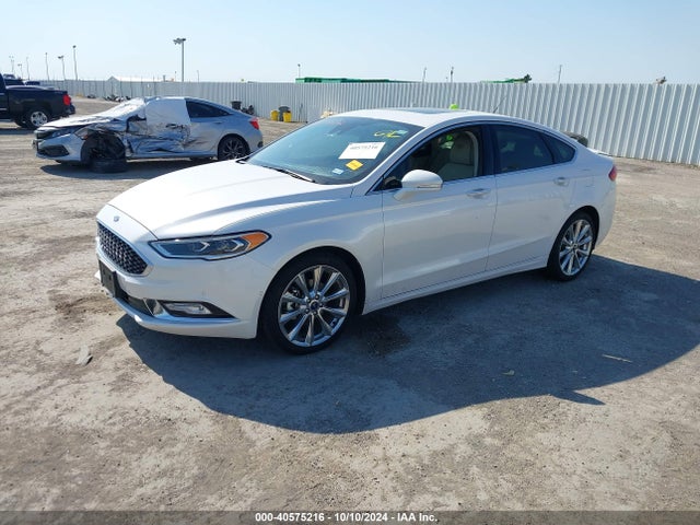 Ford Fusion Platinum 2017 3FA6P0K91HR416125 Image 2