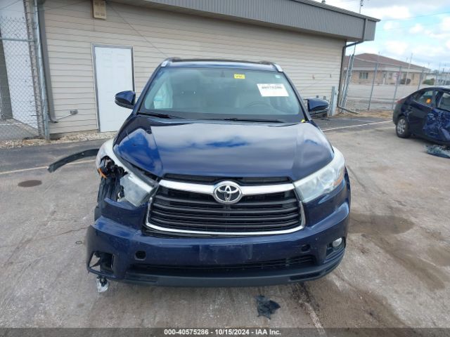 5TDJKRFH3FS127864 Toyota Highlander Xle V6
