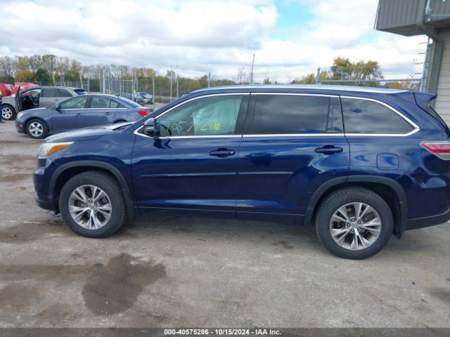 5TDJKRFH3FS127864 Toyota Highlander Xle V6