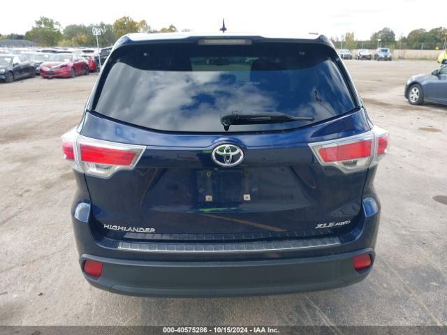 5TDJKRFH3FS127864 Toyota Highlander Xle V6