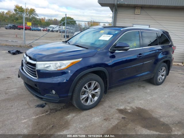 5TDJKRFH3FS127864 Toyota Highlander Xle V6