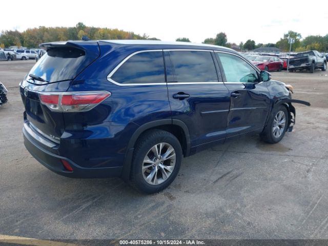 5TDJKRFH3FS127864 Toyota Highlander Xle V6