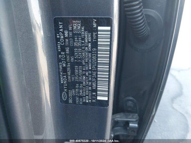 Hyundai Tucson N Line 2023 KM8JF3AE1PU208319 Image 9
