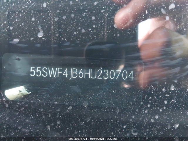 55SWF4JB6HU230704 Mercedes-Benz C 300 Luxury/sport