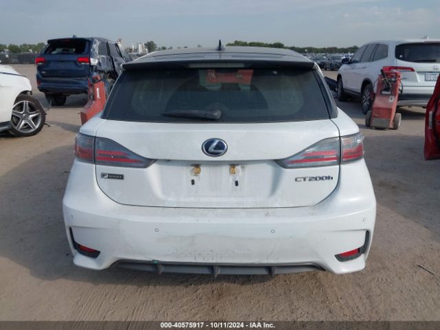 JTHKD5BHXF2235188 Lexus CT 200H