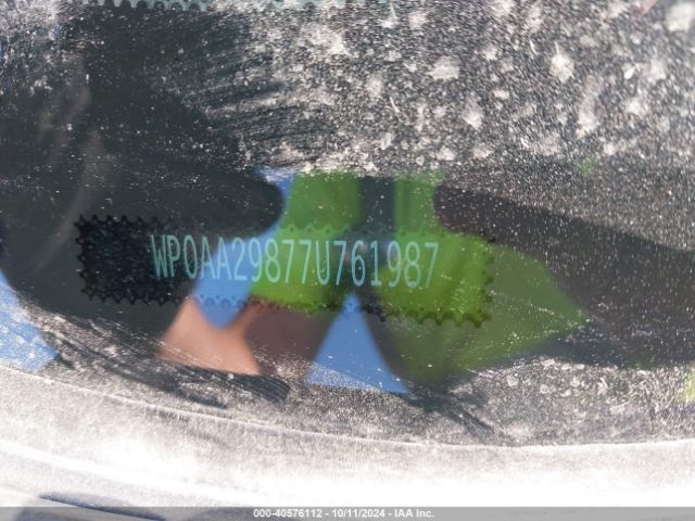 2007 PORSCHE CAYMAN WP0AA29877U761987 Photo 8