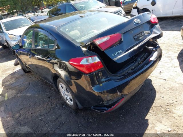 KNAFK4A61F5369179 KIA FORTE LX