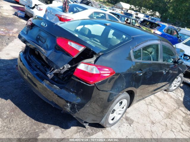 KNAFK4A61F5369179 KIA FORTE LX