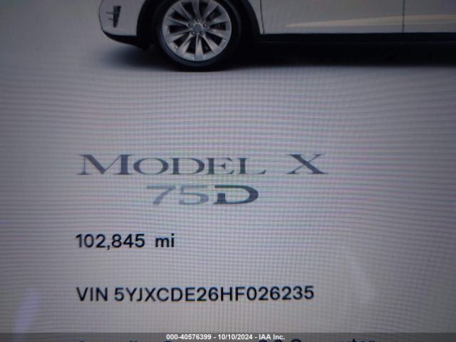 5YJXCDE26HF026235 Tesla Model X 100d/75d/90d