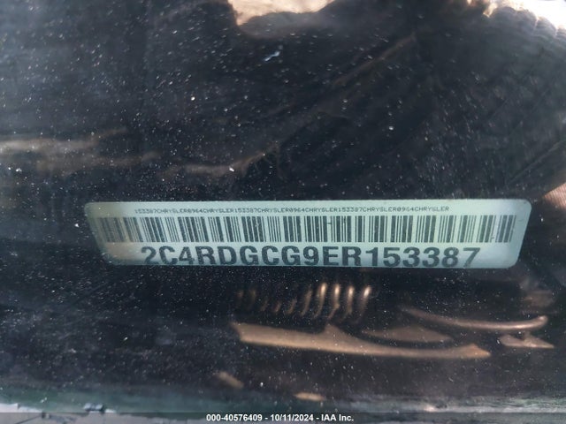 Dodge Grand Caravan Sxt 2014 2C4RDGCG9ER153387 Image 9