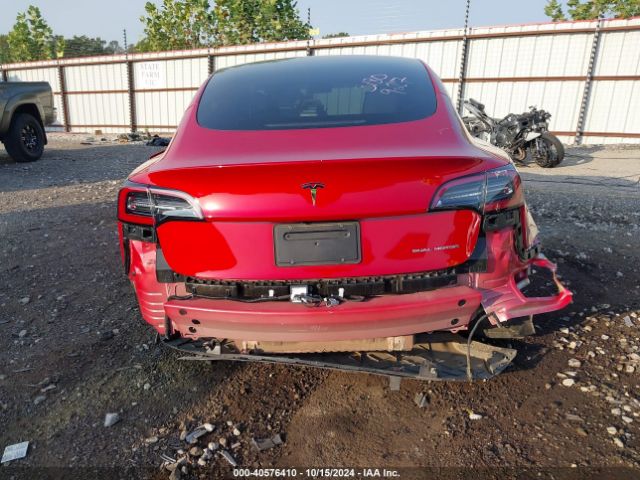 5YJ3E1EB9NF323180 Tesla Model 3 Long Range Dual Motor All-wheel Drive