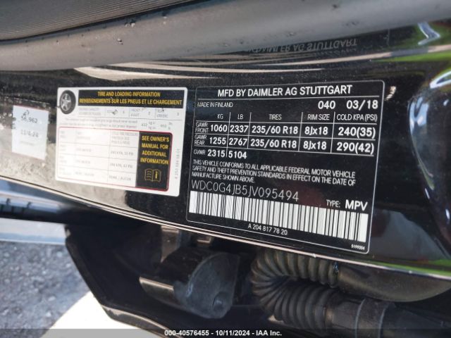 WDC0G4JB5JV095494 Mercedes-Benz GLC 300