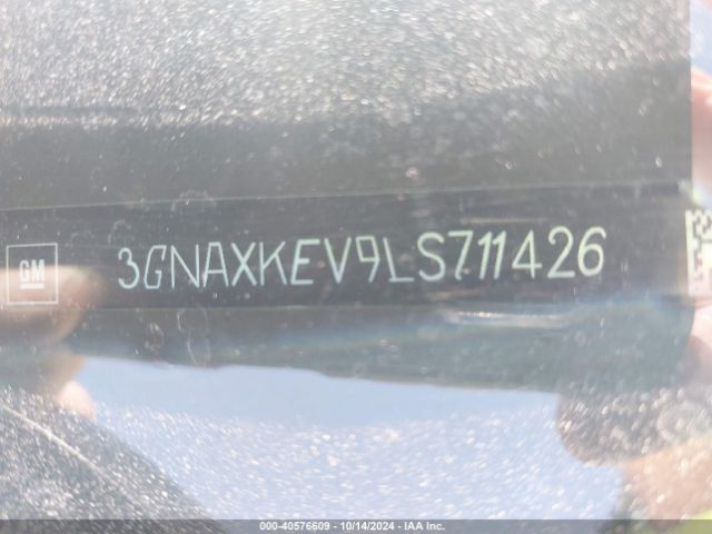 3GNAXKEV9LS711426 Chevrolet Equinox Fwd Lt 1.5l Turbo