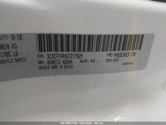 3C3CFFARXGT217925 Fiat 500 POP
