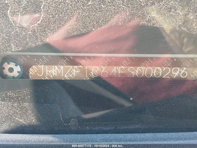 JHMZF1C64ES000296 Honda CR-Z EX
