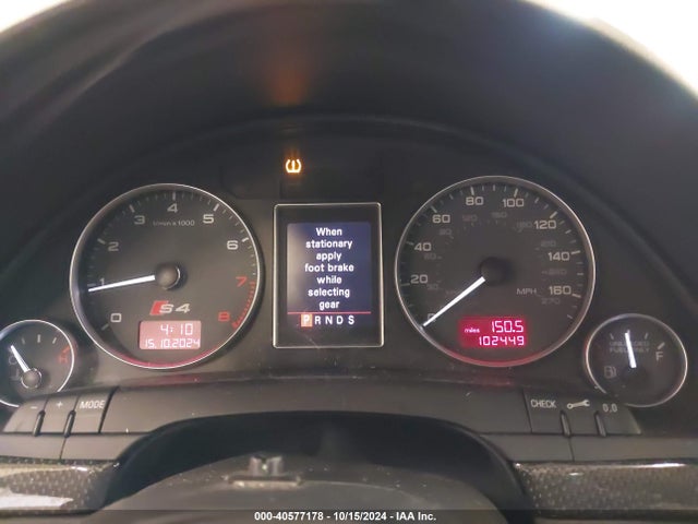 2008 AUDI S4 WAUUL78E08A170041 Photo 6