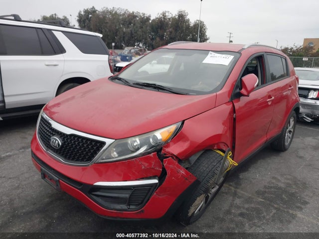 KIA Sportage Lx 2014 KNDPB3ACXE7548766 Image 2