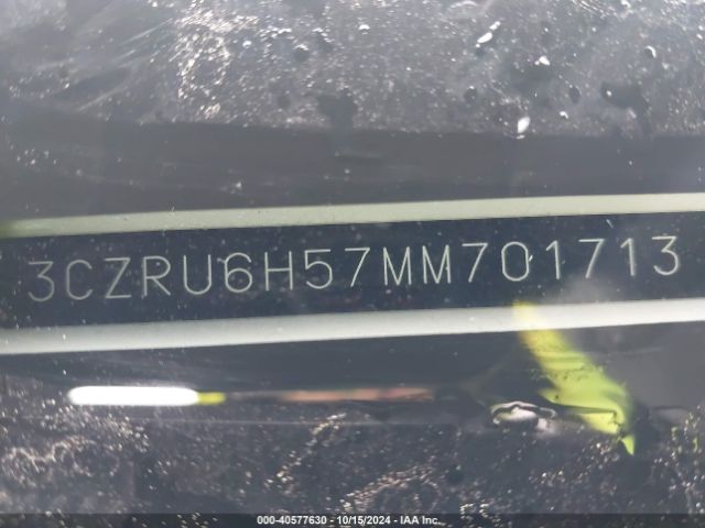 3CZRU6H57MM701713 Honda Hr-v Awd Ex