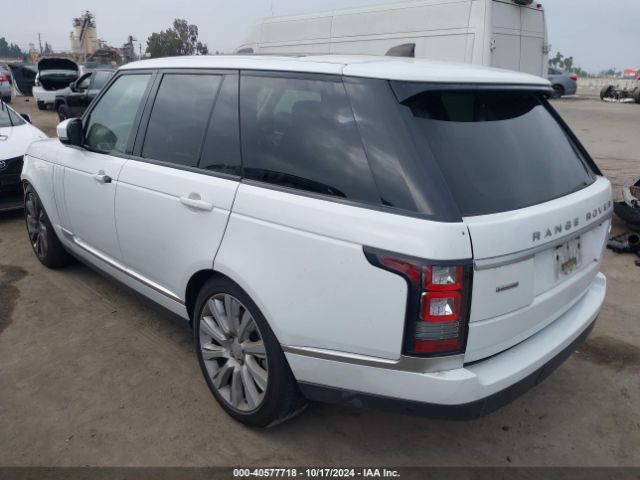 SALGS2FEXHA359202 Land Rover Range Rover 5.0l V8 Supercharged