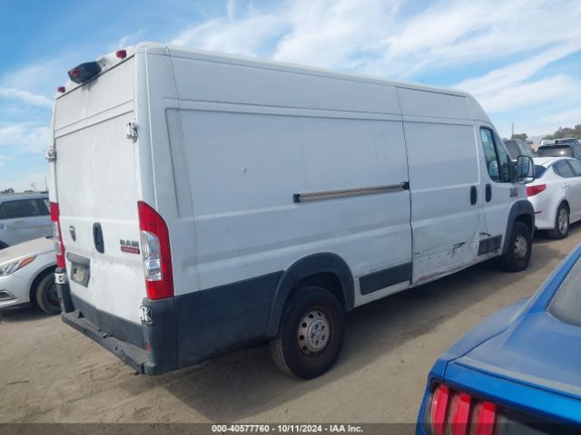 3C6URVJG8LE134323 RAM Promaster 3500 Cargo Van High Roof 159 Wb Ext