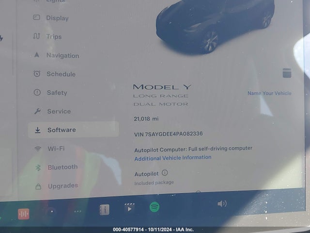 2023 TESLA MODEL Y 7SAYGDEE4PA082336 Photo 6
