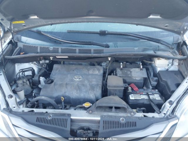 5TDYK3DC4ES483547 Toyota Sienna Xle V6 8 Passenger