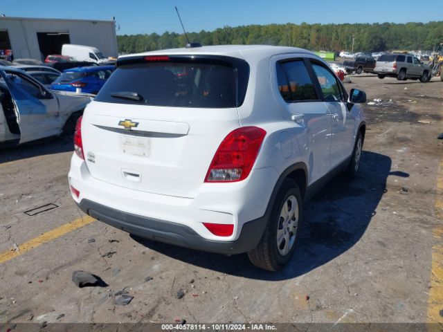 3GNCJKSB8JL206585 Chevrolet TRAX LS
